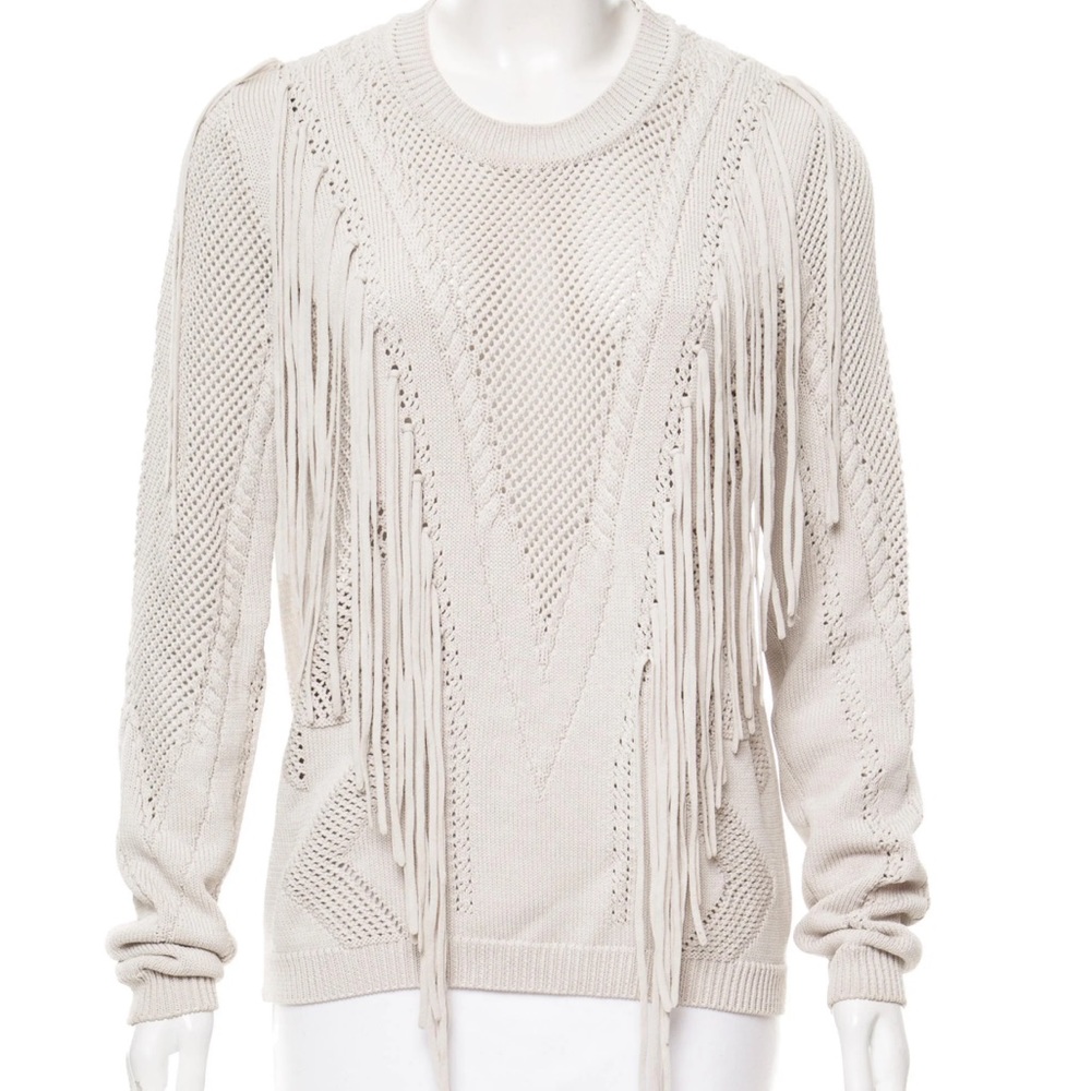 Ronny Kobo fringe sweater